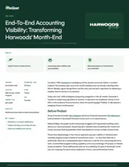 Preview of the Harwoods Case Study