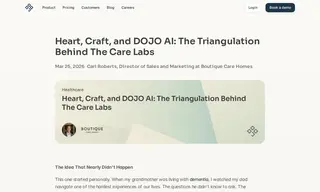 Preview of the Boutique Care Homes Case Study