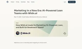 Preview of the Widn.ai Case Study