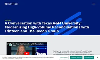 Preview of the Texas A&M University Case Study