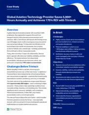 Preview of the Global Aviation Technology Provider Case Study