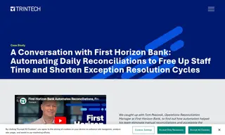 Preview of the First Horizon Bank Case Study