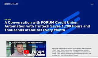 Preview of the FORUM Credit Union Case Study