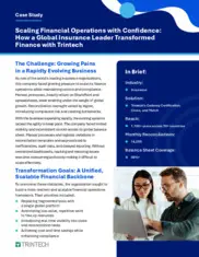 Preview of the Global Insurance Leader Case Study