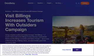 Preview of the Visit Billings Case Study