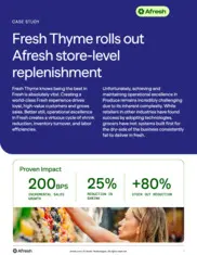 Preview of the Fresh Thyme Case Study