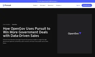 Preview of the OpenGov Case Study