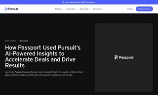 Preview of the Passport Case Study
