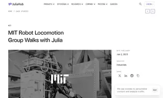 Preview of the MIT Robot Locomotion Group Case Study