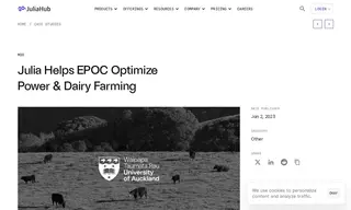 Preview of the University of Auckland Electric Power Optimization Centre Case Study
