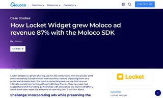 Preview of the Locket Widget Case Study