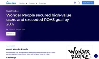 Preview of the Wonder People Case Study