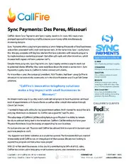 Preview of the Sync Payments and Sync Loyalty Case Study
