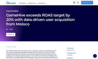 Preview of the GameHive Case Study