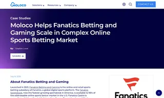 Preview of the Fanatics Betting and Gaming Case Study