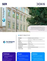 Preview of the Stuttgarter Lebensversicherung a.G. Case Study
