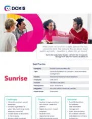 Preview of the Sunrise Communications AG Case Study