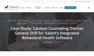 Preview of the Catalyst Counseling LLC Case Study