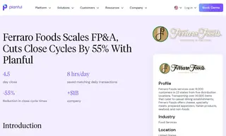 Preview of the Ferraro Foods Case Study