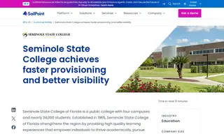 Preview of the Seminole State College of Florida Case Study