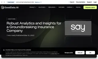 Preview of the Say Insurance Case Study