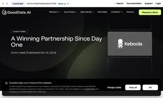 Preview of the Keboola Case Study