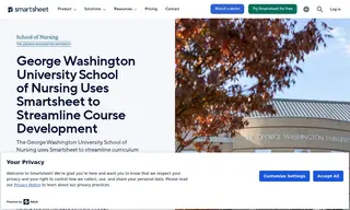Preview of the George Washington University School of Nursing Case Study