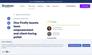 Preview of the One Firefly Case Study