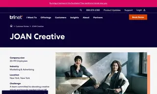 Preview of the Joan Creative Case Study