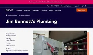 Preview of the Jim Bennett's Plumbing Case Study