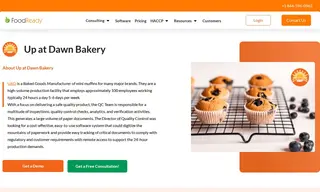 Preview of the Up at Dawn Bakery Case Study