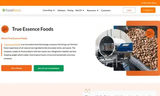 Preview of the True Essence Foods Case Study