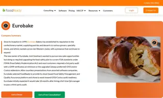 Preview of the Eurobake Case Study