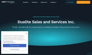 Preview of the Dualite Sales and Services Case Study