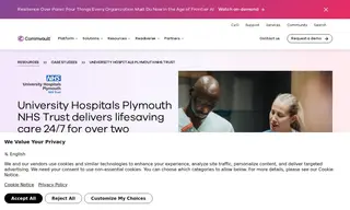 Preview of the University Hospitals Plymouth NHS Trust Case Study