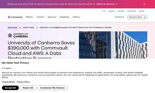 Preview of the University of Canberra Case Study