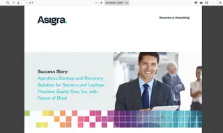 Preview of the Equity One Case Study