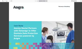 Preview of the Goetze Dental Case Study