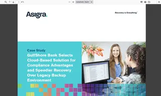 Preview of the GulfShore Bank Case Study
