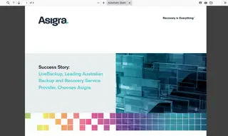 Preview of the LiveBackup Case Study