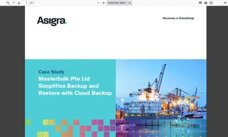 Preview of the Masterbulk Pte Ltd Case Study