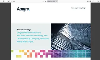 Preview of the The Online Backup Company Case Study
