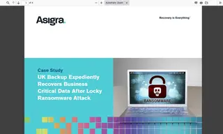 Preview of the UK Backup Case Study