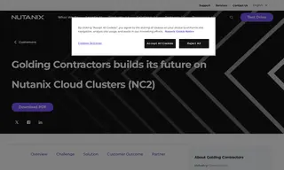 Preview of the Golding Contractors Case Study