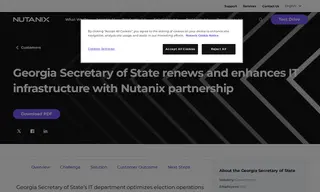 Preview of the Georgia Secretary of State Office Case Study