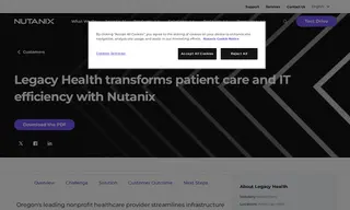 Preview of the Legacy Health Case Study