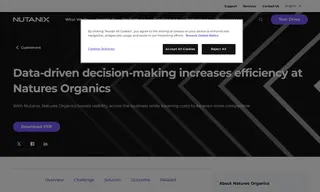 Preview of the Natures Organics Case Study