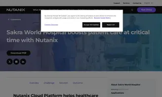 Preview of the Sakra World Hospital Case Study