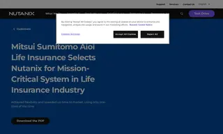 Preview of the Mitsui Sumitomo Aioi Life Insurance Case Study