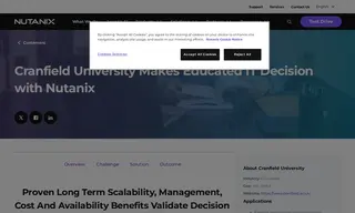 Preview of the Cranfield University Case Study